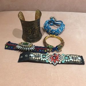 Assortment of costume bracelets